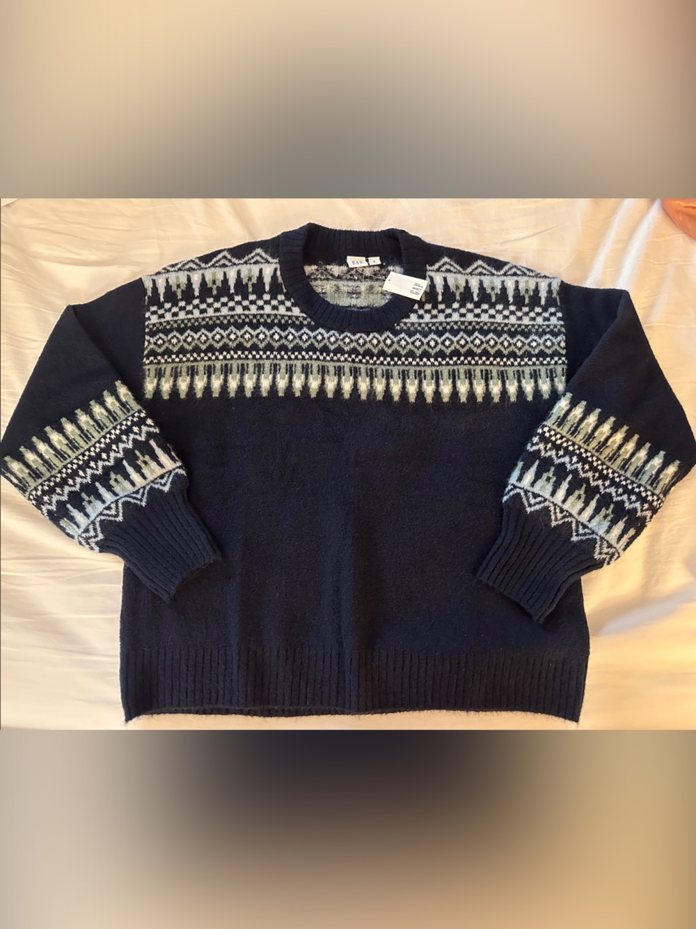 GAP Forever Cozy Fair Isle Sweater
